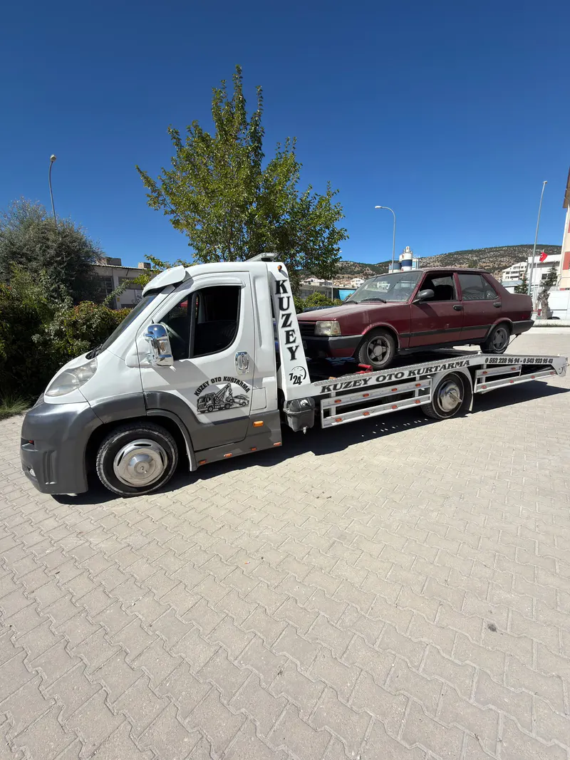 Kuzey Oto Kurtarıcı platformunda araç